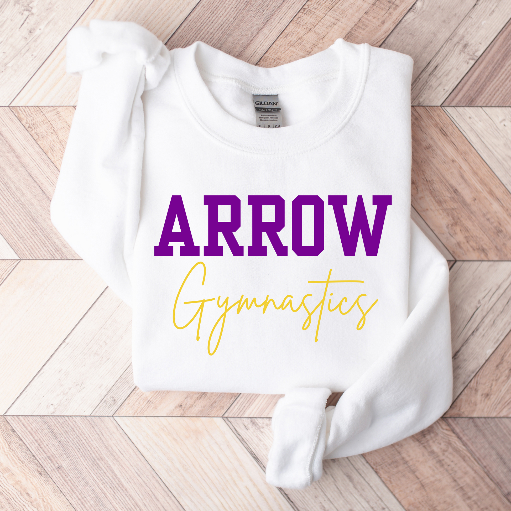 Wholesale Style 1 Arrows Gymnastics - Black Tee