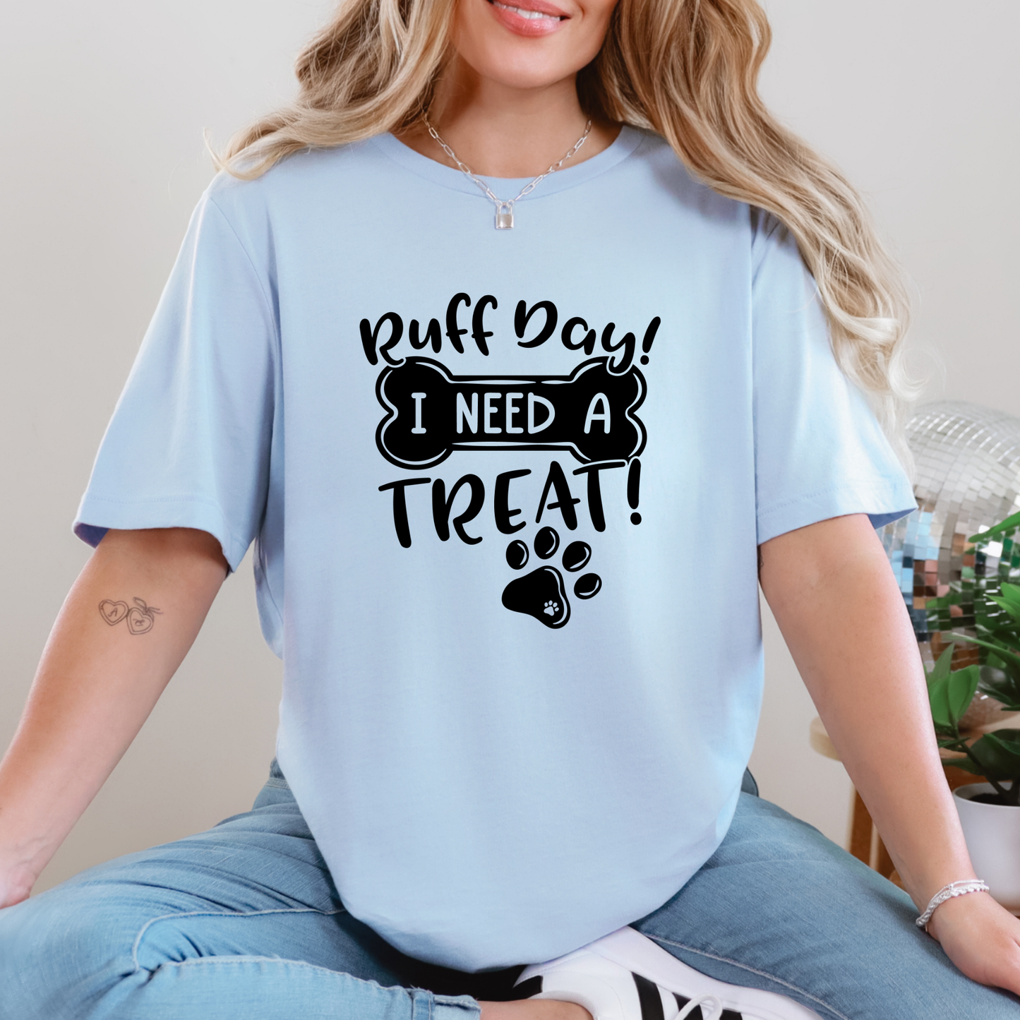 Ruff Day Need a Treat Graphic Tee