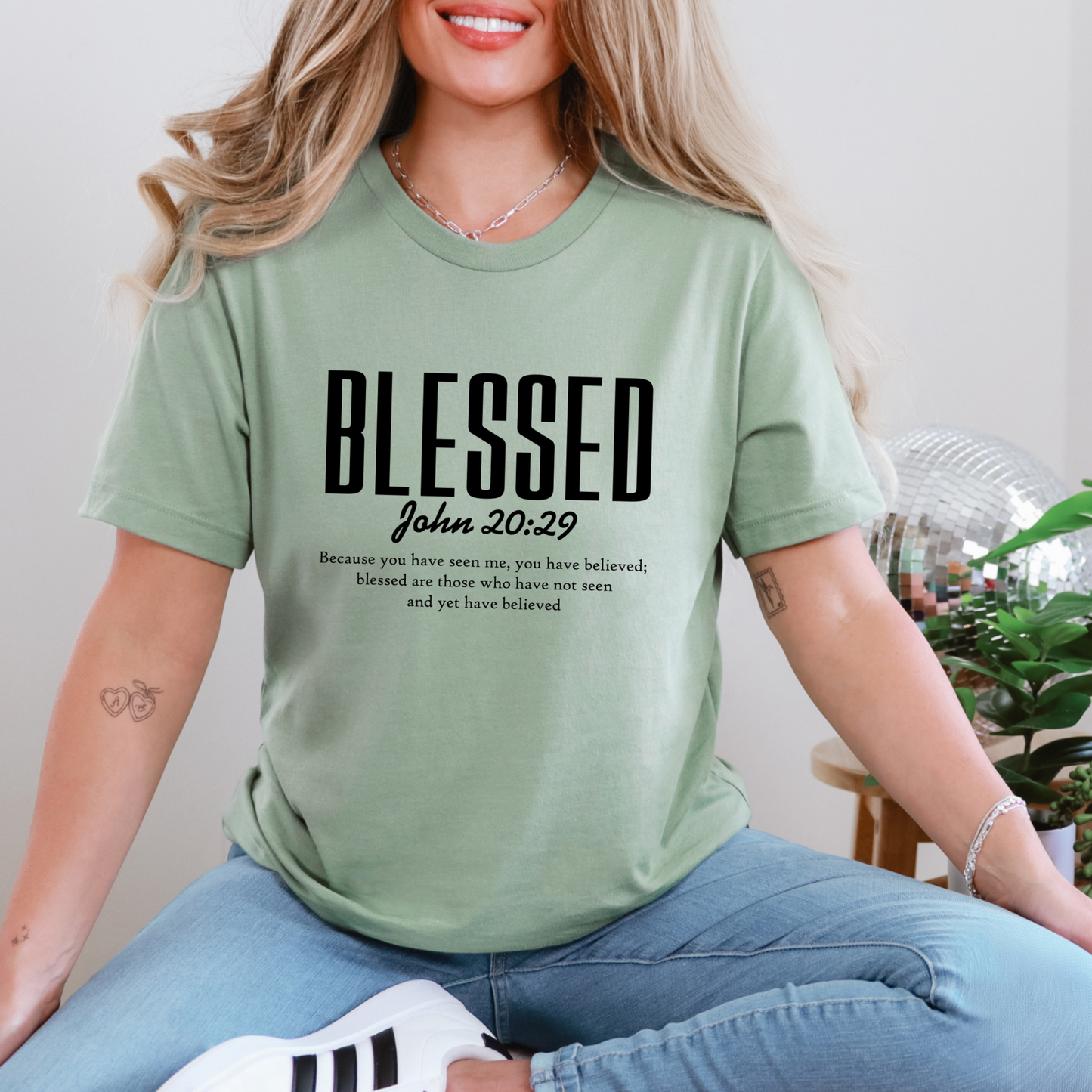 Blessed Text Graphic Tee