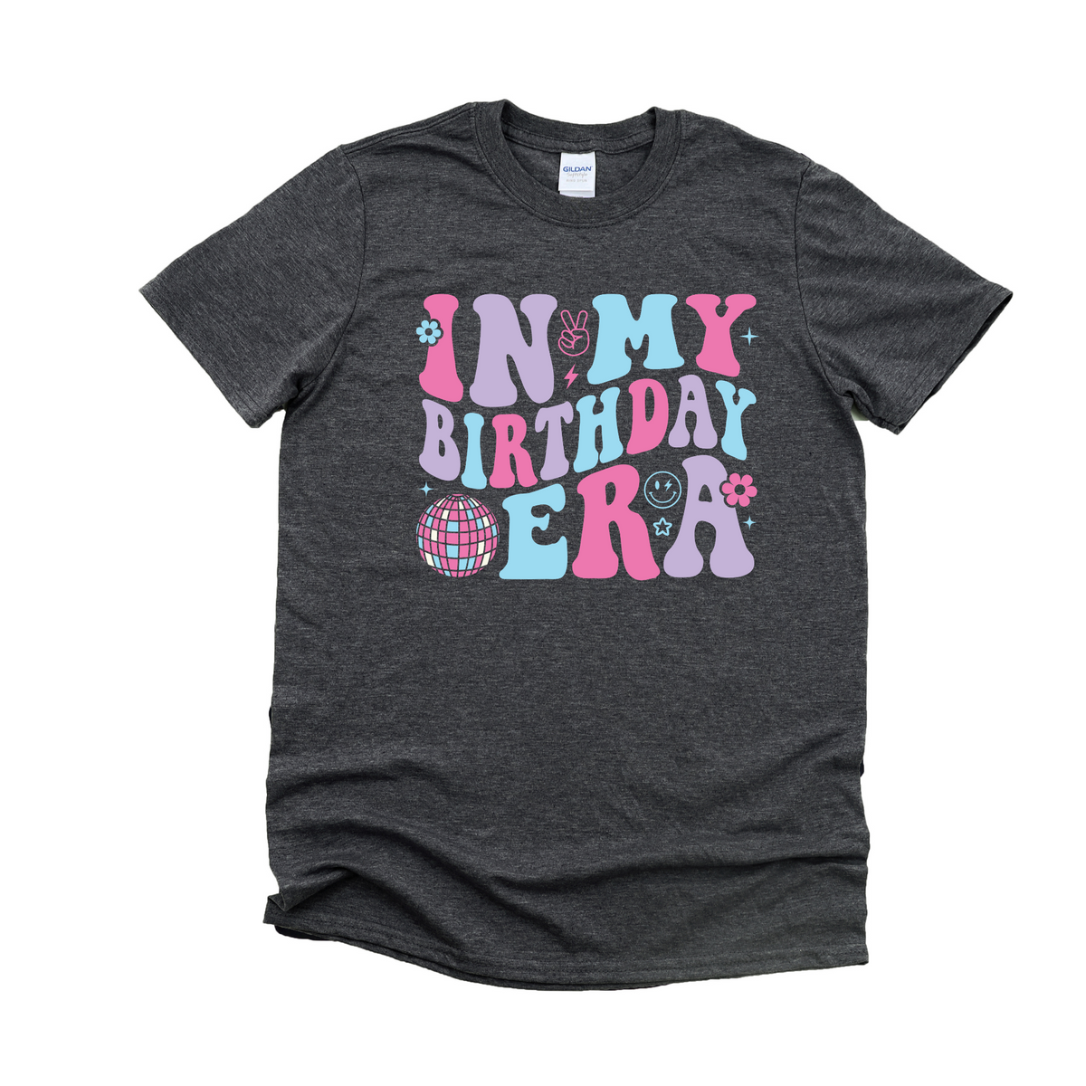 Wholesale In my birthday era Graphic Tee - Black Tee