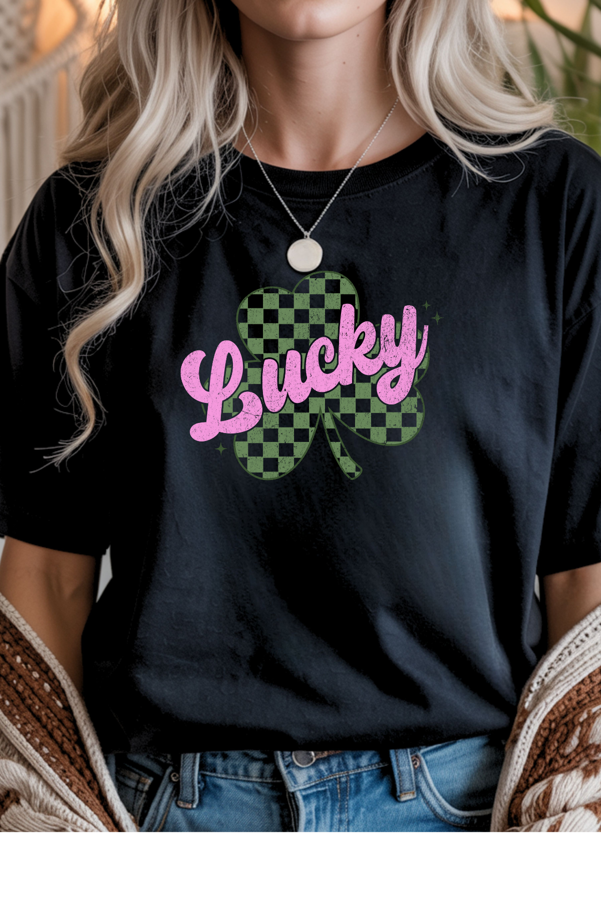 Wholesale Sahara Spring - Lucky #3 - Black Gildan Tee