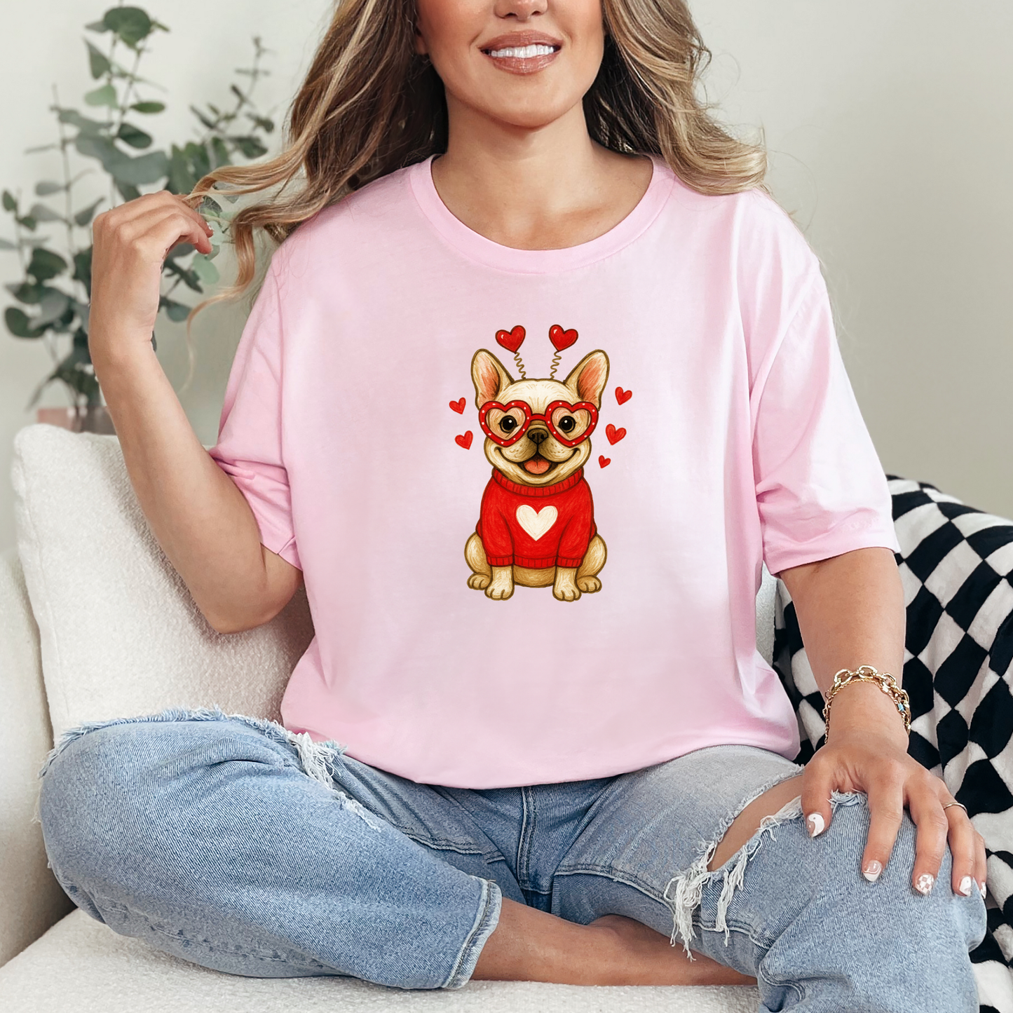 Valentine Dog Breeds Graphic Tee