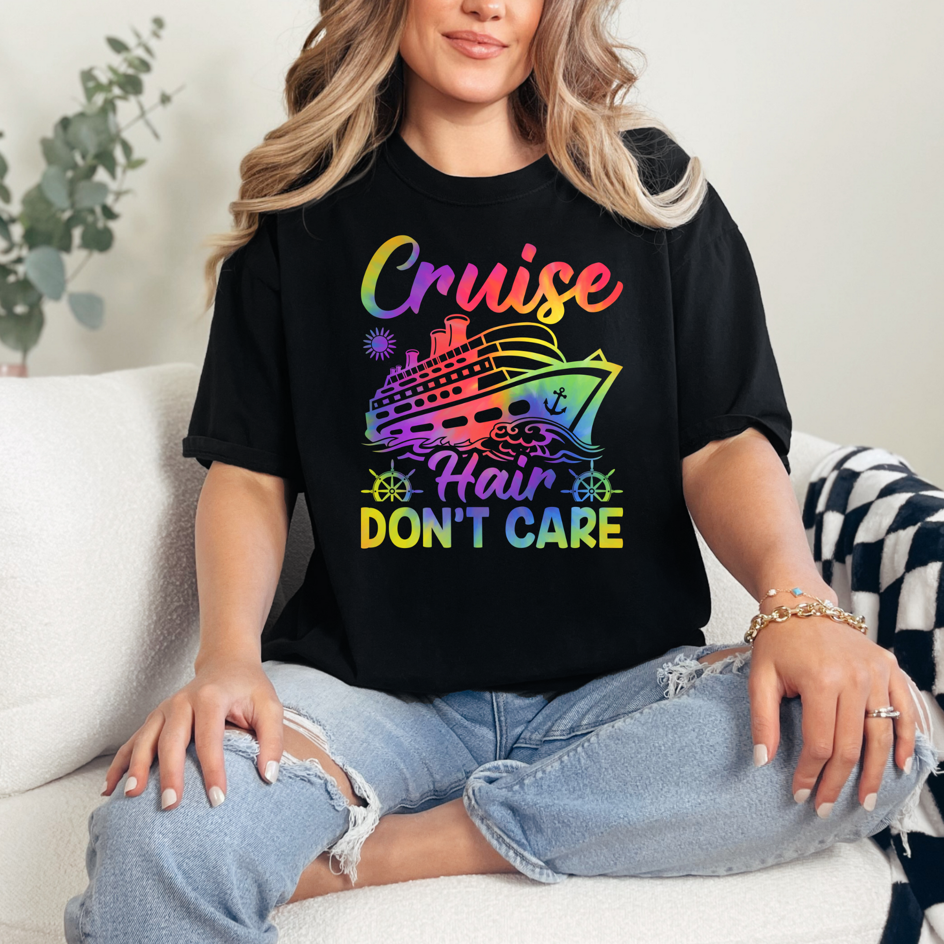 Wholesale Cruise hair don't care - Black Tee