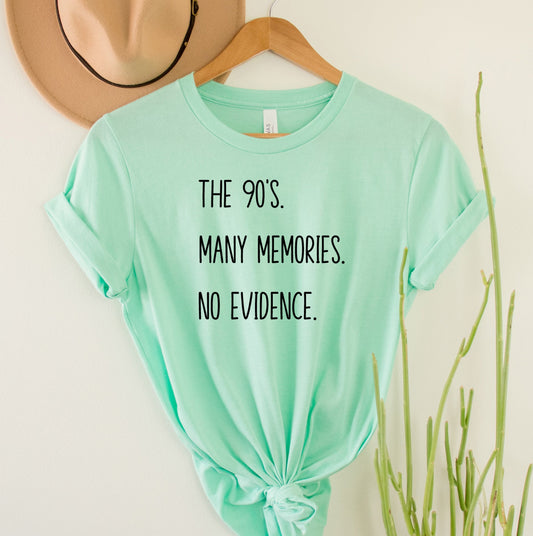 Wholesale 90's Memories Graphic Tee - Black
