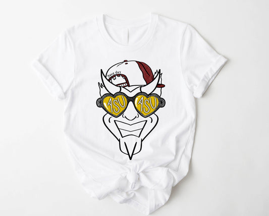 Wholesale ASU Game Day Graphic Tee - White