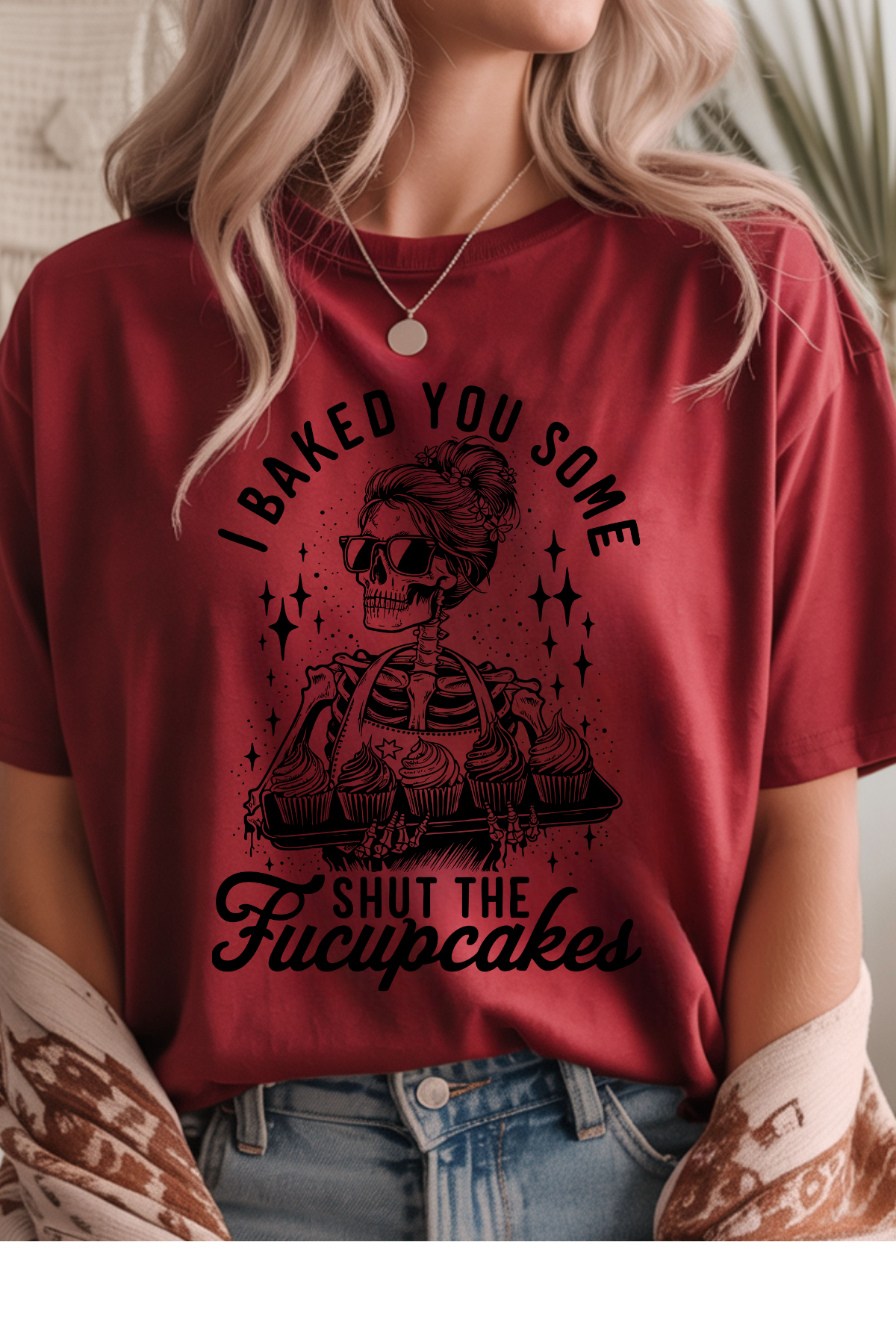 Wholesale Let the Games Begin - Baking #9 - Antique Cherry Gildan Tee