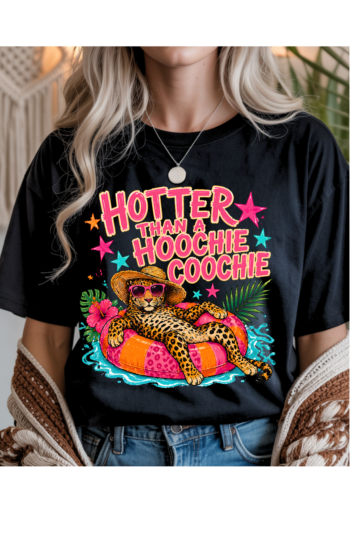 Wholesale Sunsational - Hoochie Coochie #9 - Black Gildan Tee