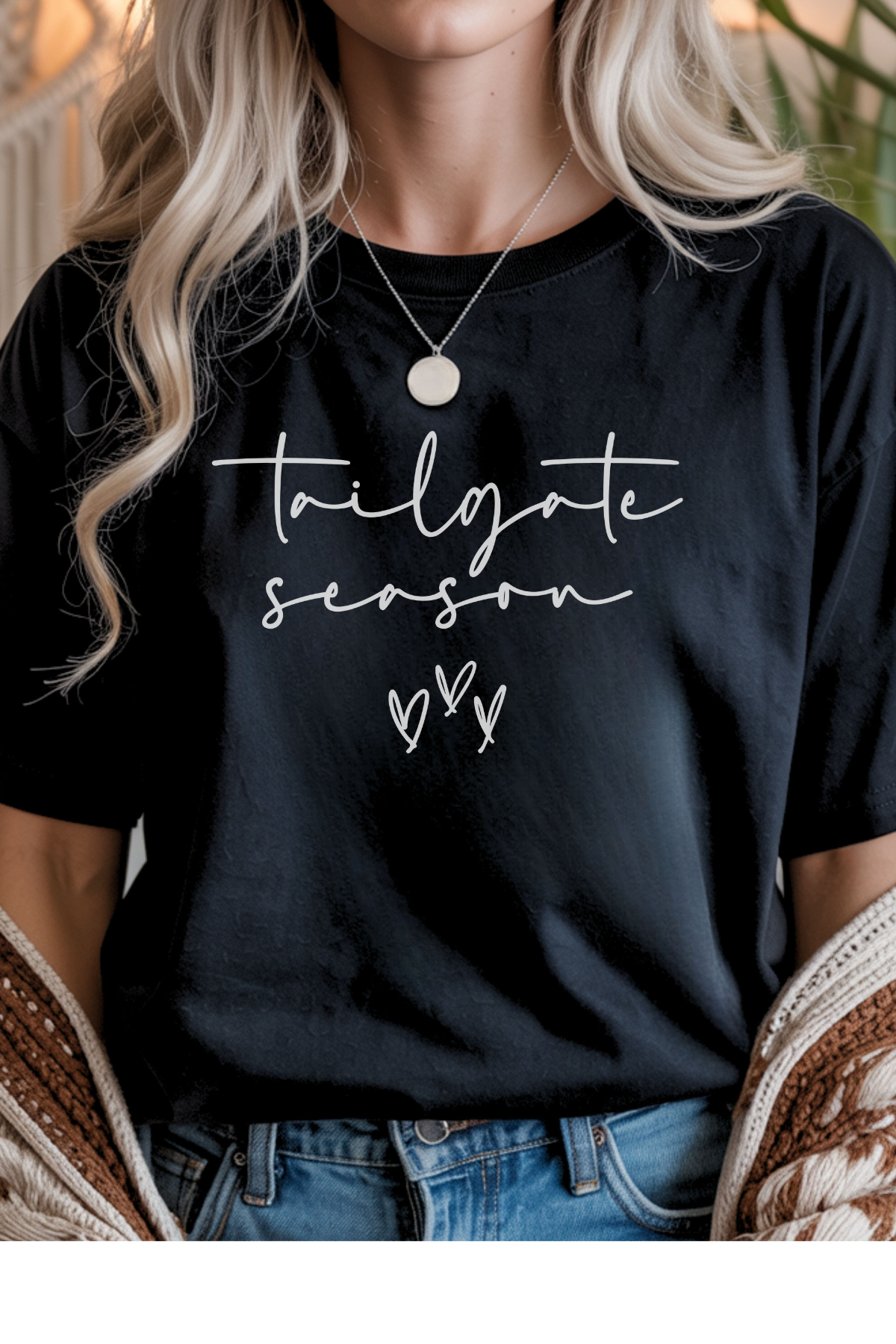 Wholesale Let the Games Begin - Tailgate Season #1 - Black Gildan Tee
