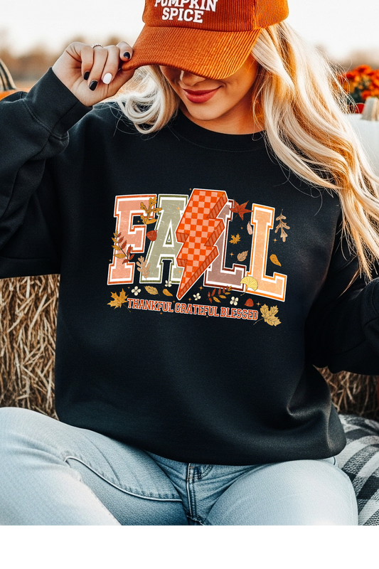 Wholesale Golden Hour - Electric Fall #2 - Black Gildan Sweatshirt