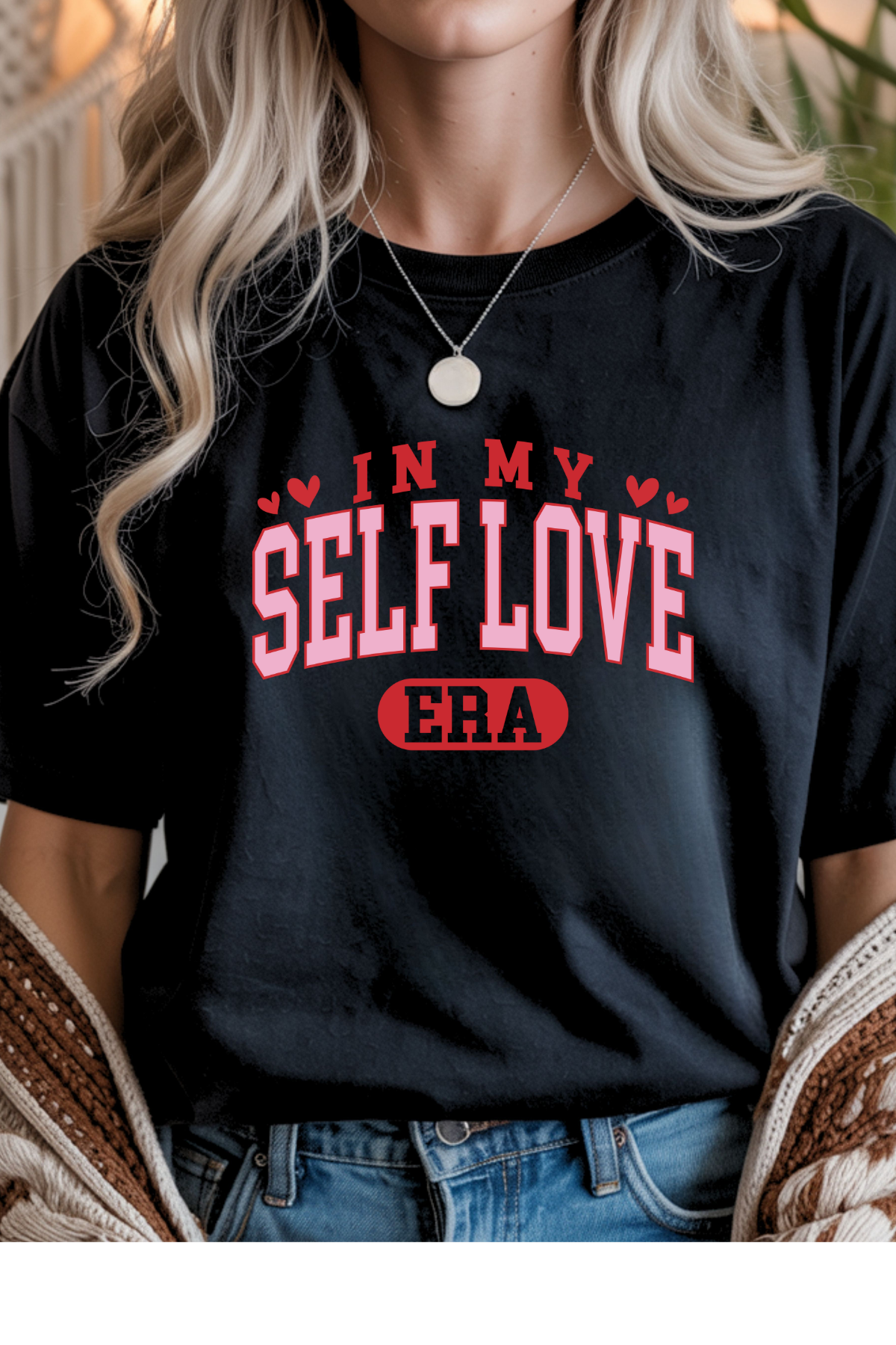 Wholesale Valentine's Day - Self Love Era #3 - Black Gildan Tee