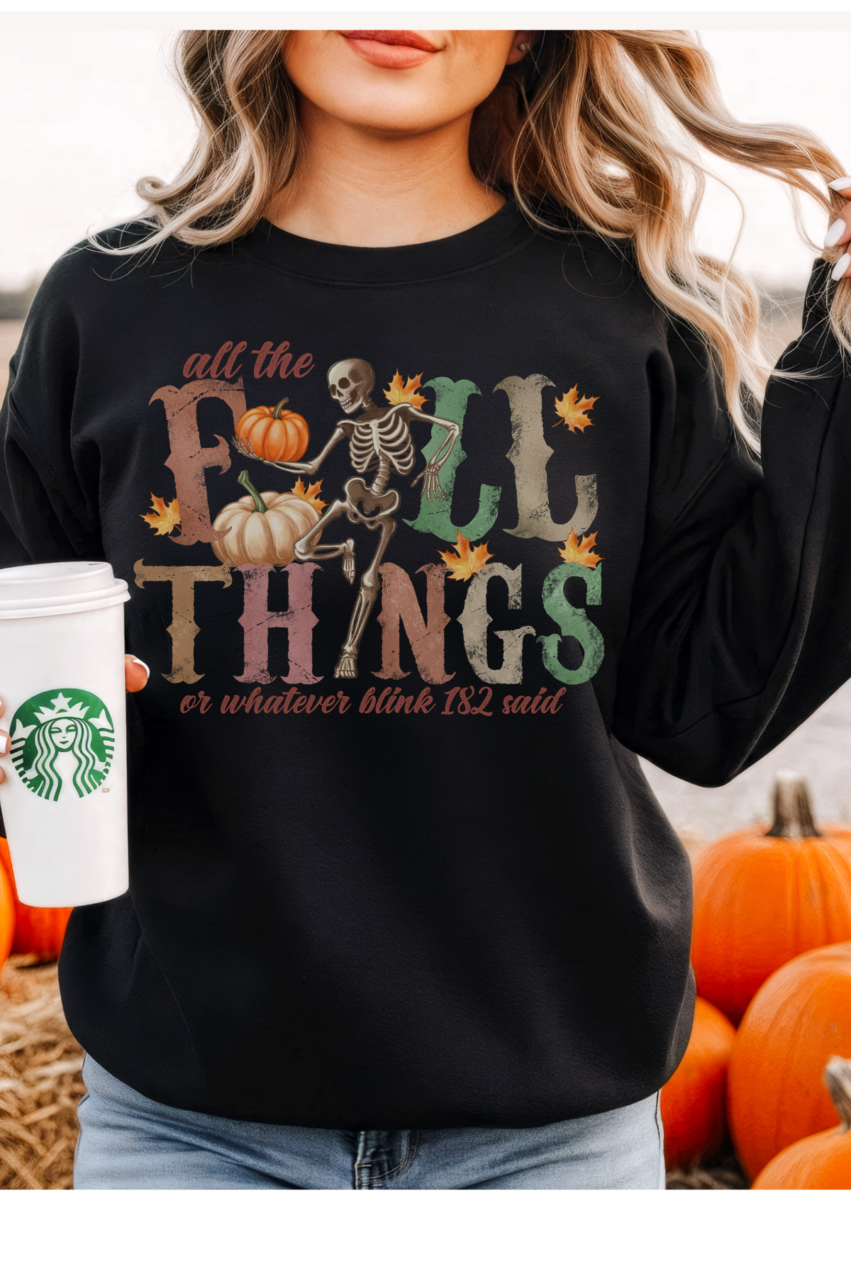 Wholesale Mulberry Nights - Blink of Fall #5 - Black Gildan Sweatshirt