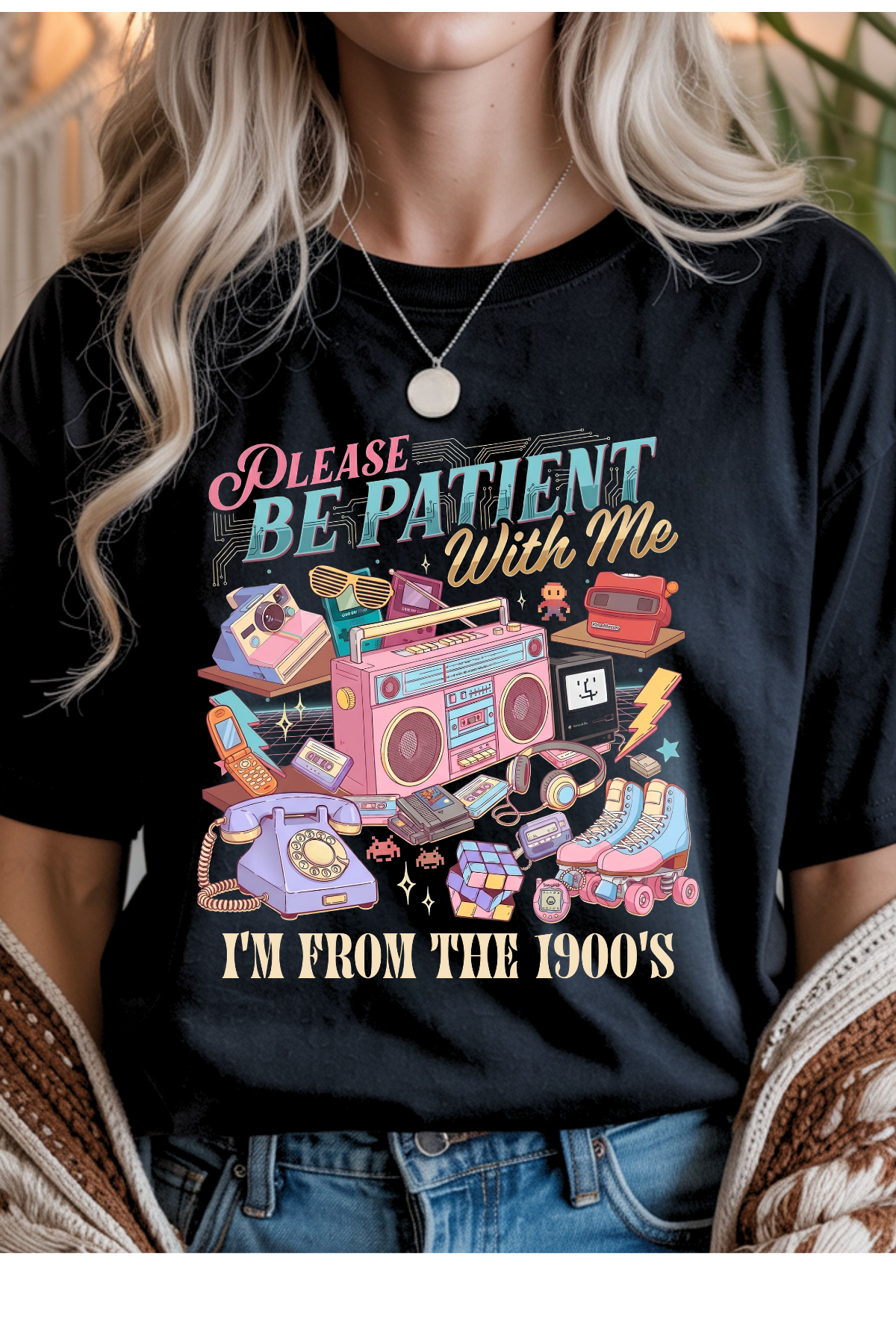 Wholesale Earth - From the 1900s #3 - Black Gildan Tee