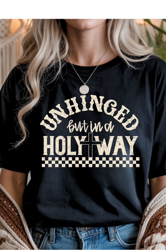 Wholesale Black & Teal - Unhinged #9 - Black Gildan Tee