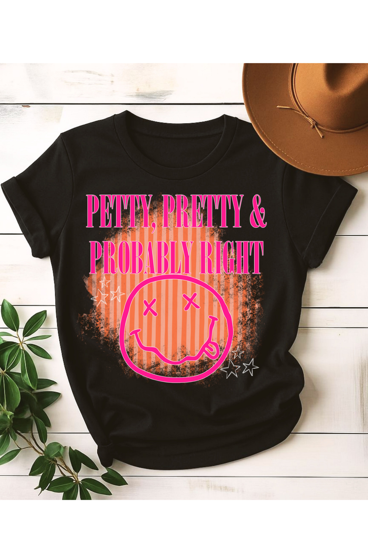 Wholesale Summer in Paris - Pretty, Pretty, Right #9 - Black Gildan Tee