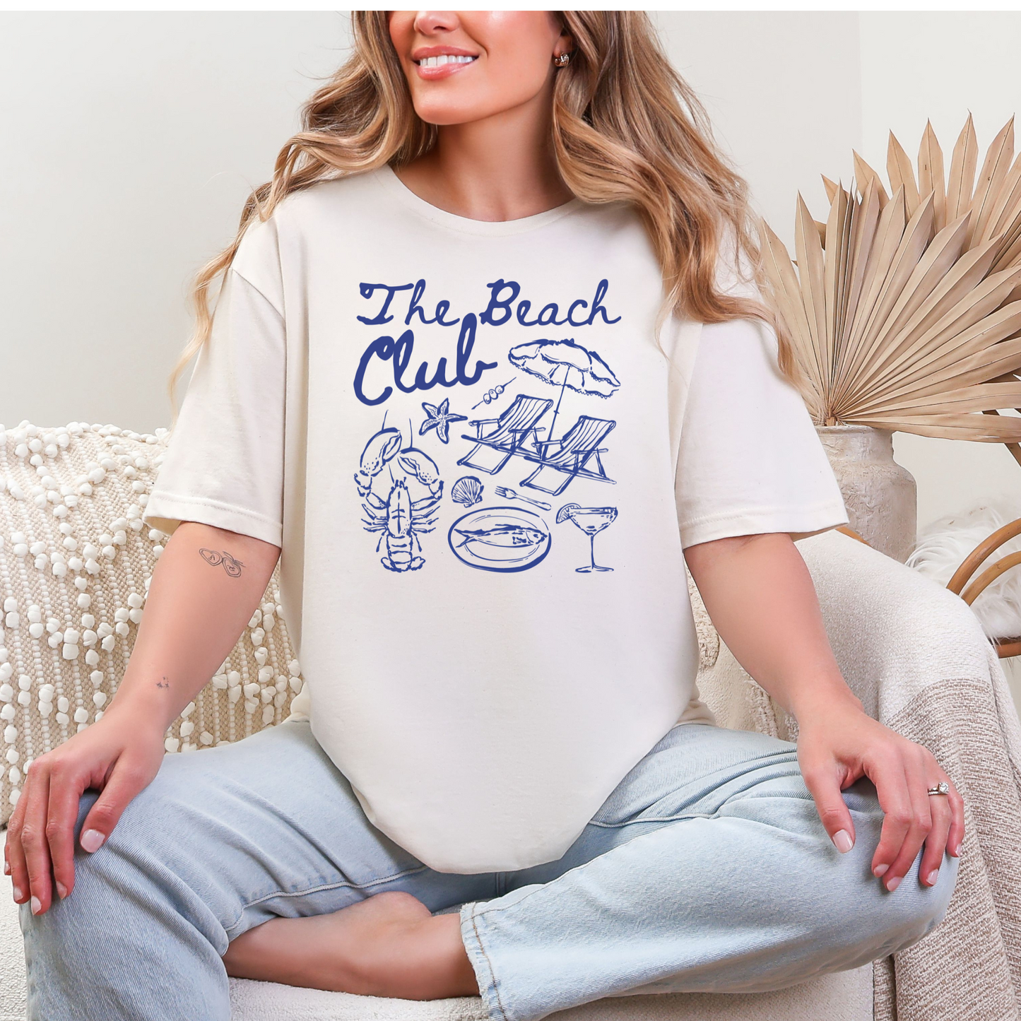 Wholesale Coastal Wine 5 Graphic Tee - NaturalTee