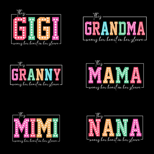 Custom Dots Wears on her Sleeve Sweatshirt