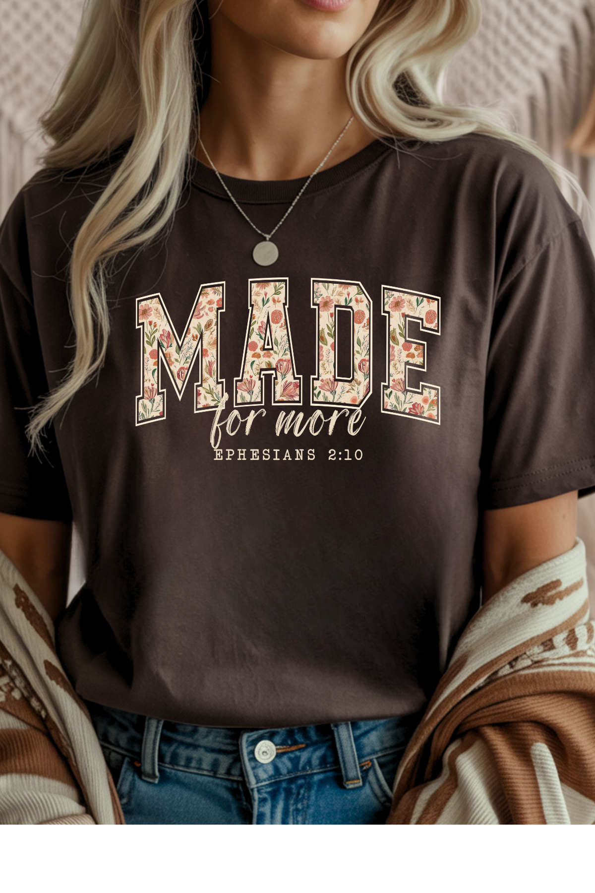 Wholesale Xmas #1 Red - Made #8 - Dark Chocolate Gildan Tee