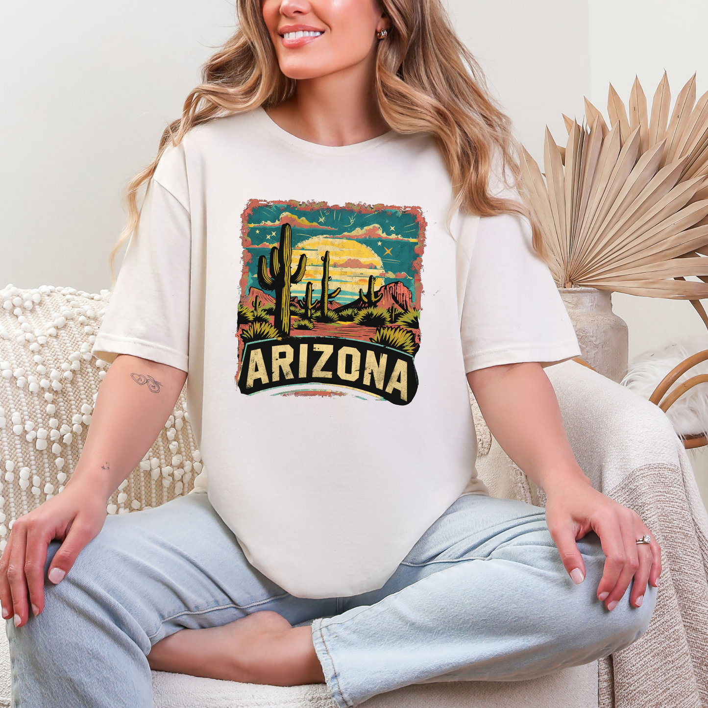 Wholesale Desert Muse #1 - Natural Gildan Tee