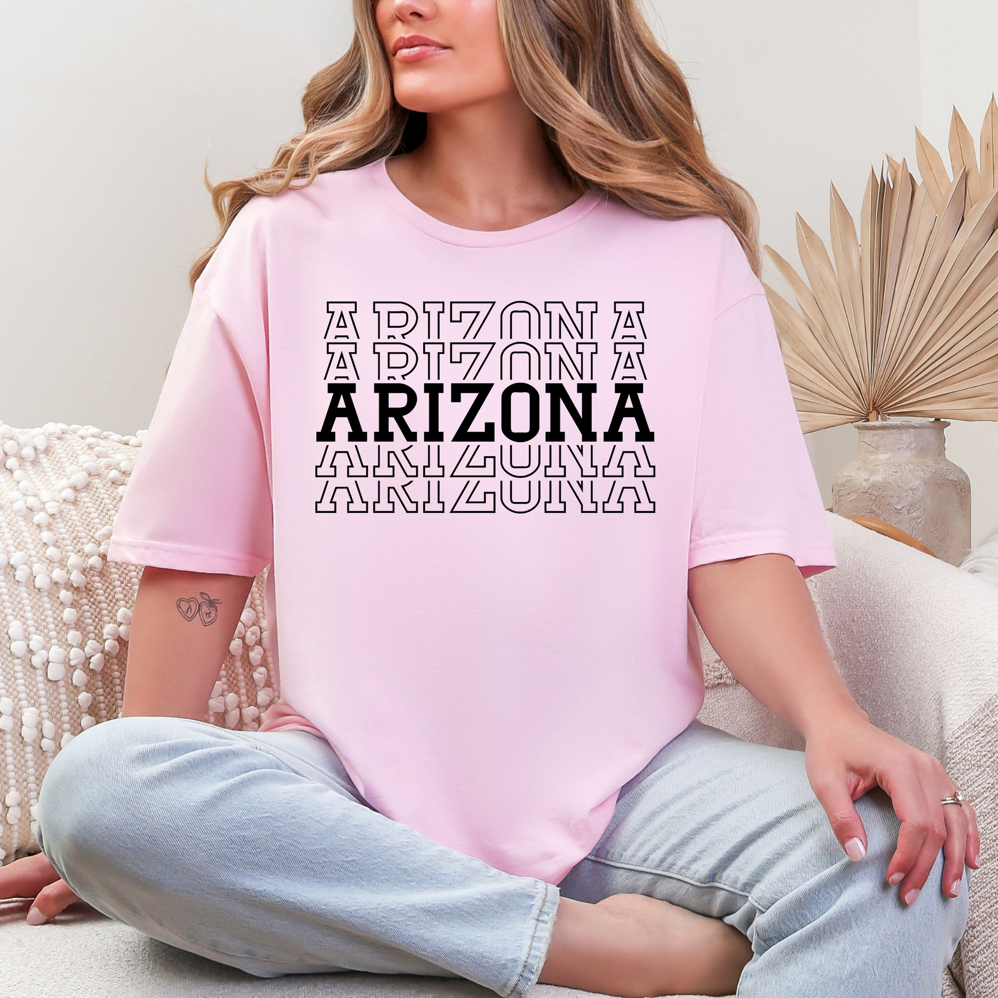 Wholesale Desert Muse #2 - Light Pink Gildan Tee