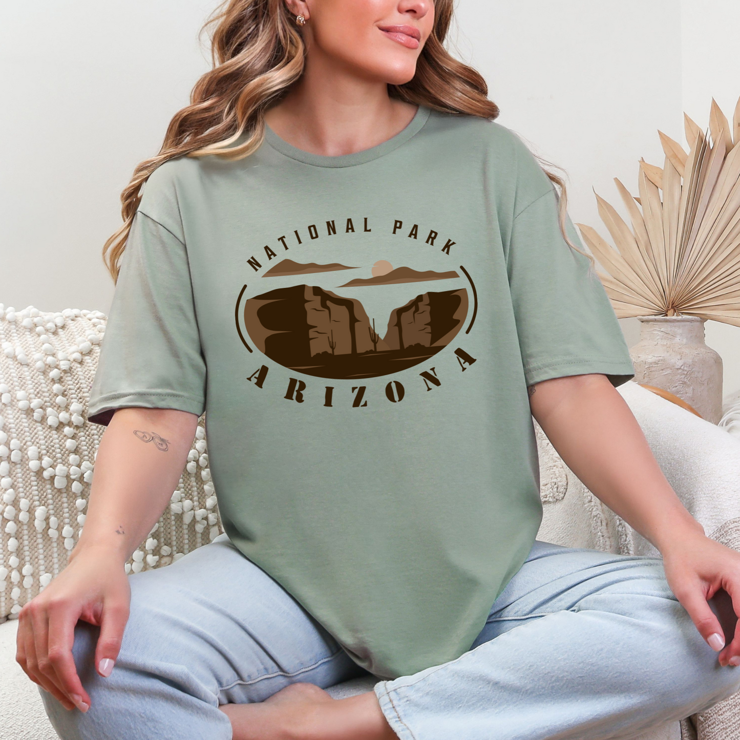 Wholesale Desert Muse #3 - Sage Gildan Tee