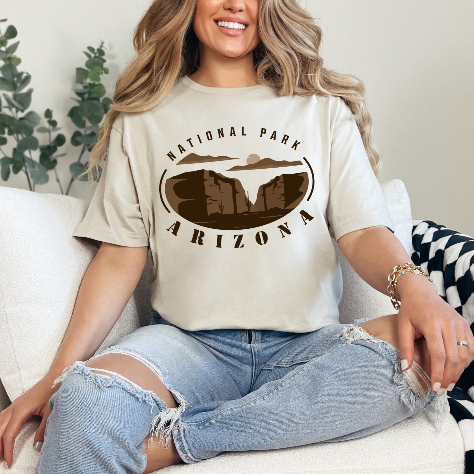 Wholesale Desert Muse #3 - Sand Gildan Tee