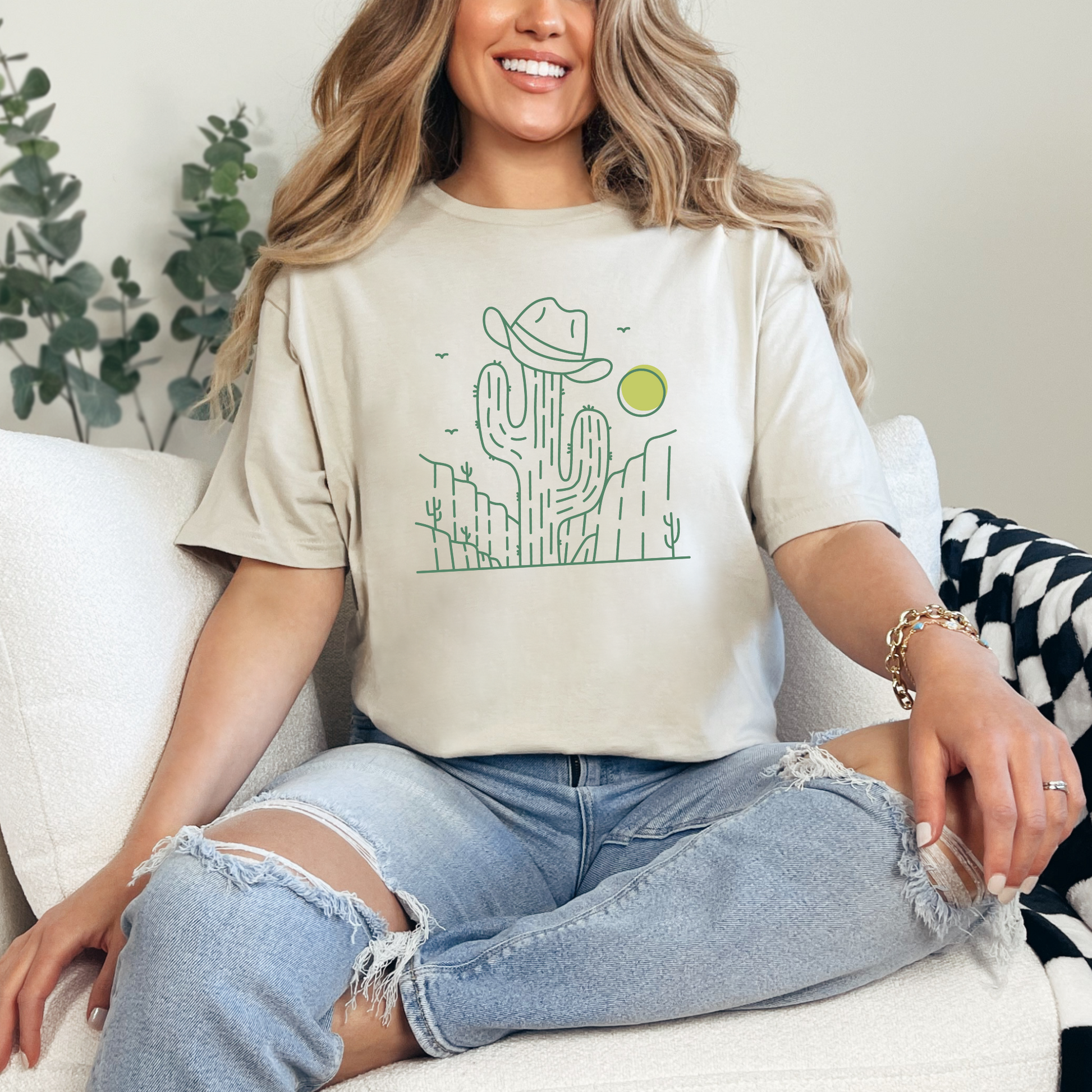 Wholesale Desert Muse #5 - Sand Gildan Tee