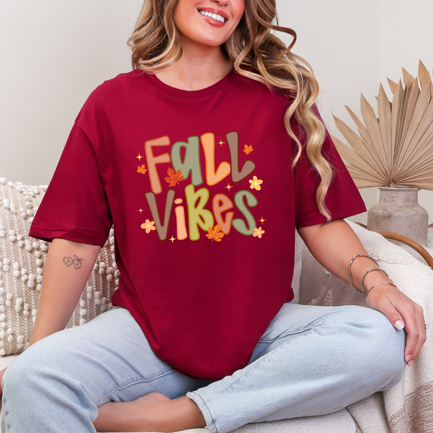 Wholesale Desert Muse #6 - Cardinal Red Gildan Tee