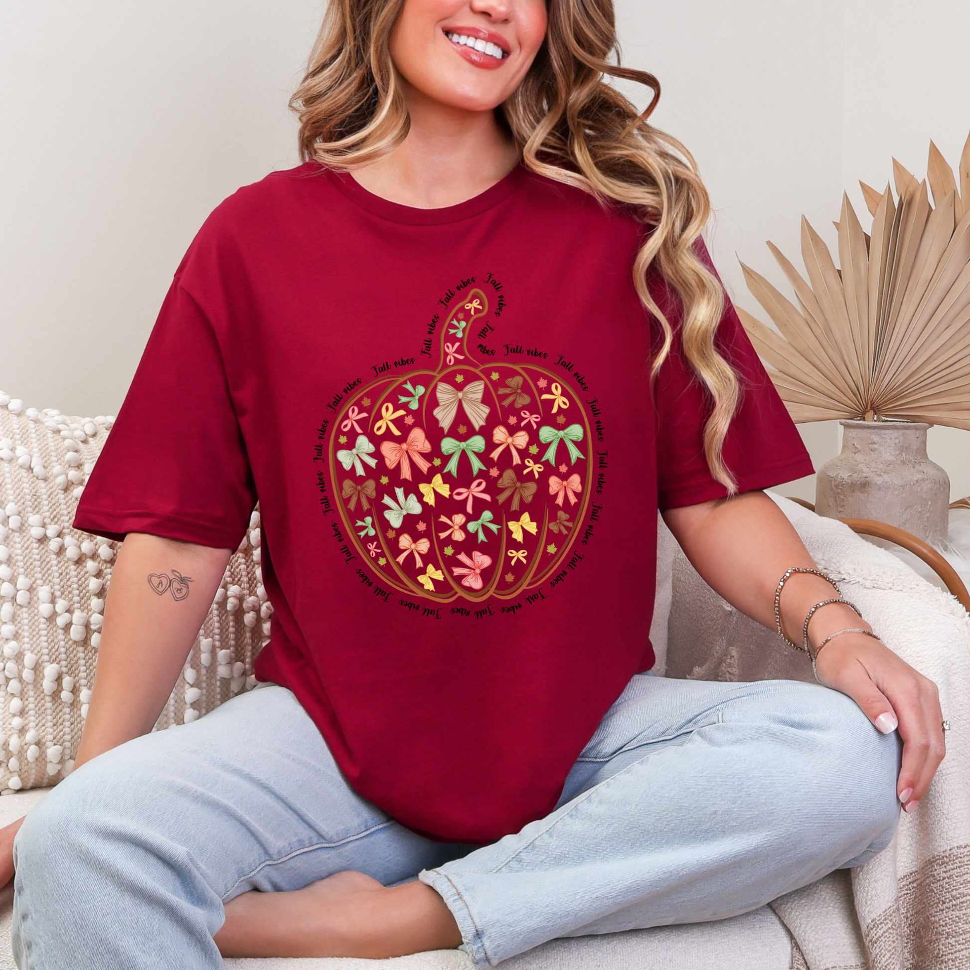 Wholesale Desert Muse #7 - Cardinal Red Gildan Tee