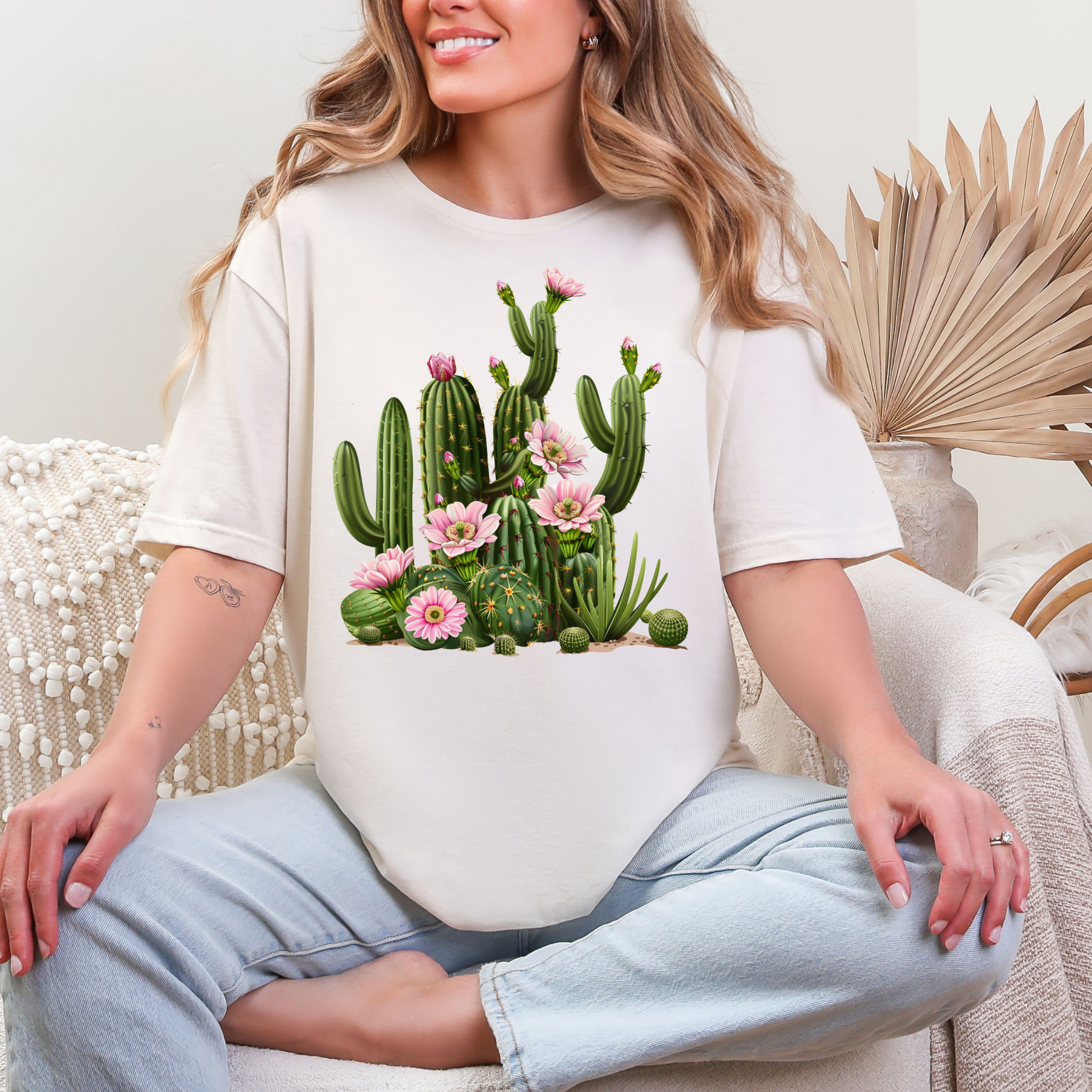 Wholesale Desert Muse #8 - Natural Gildan Tee