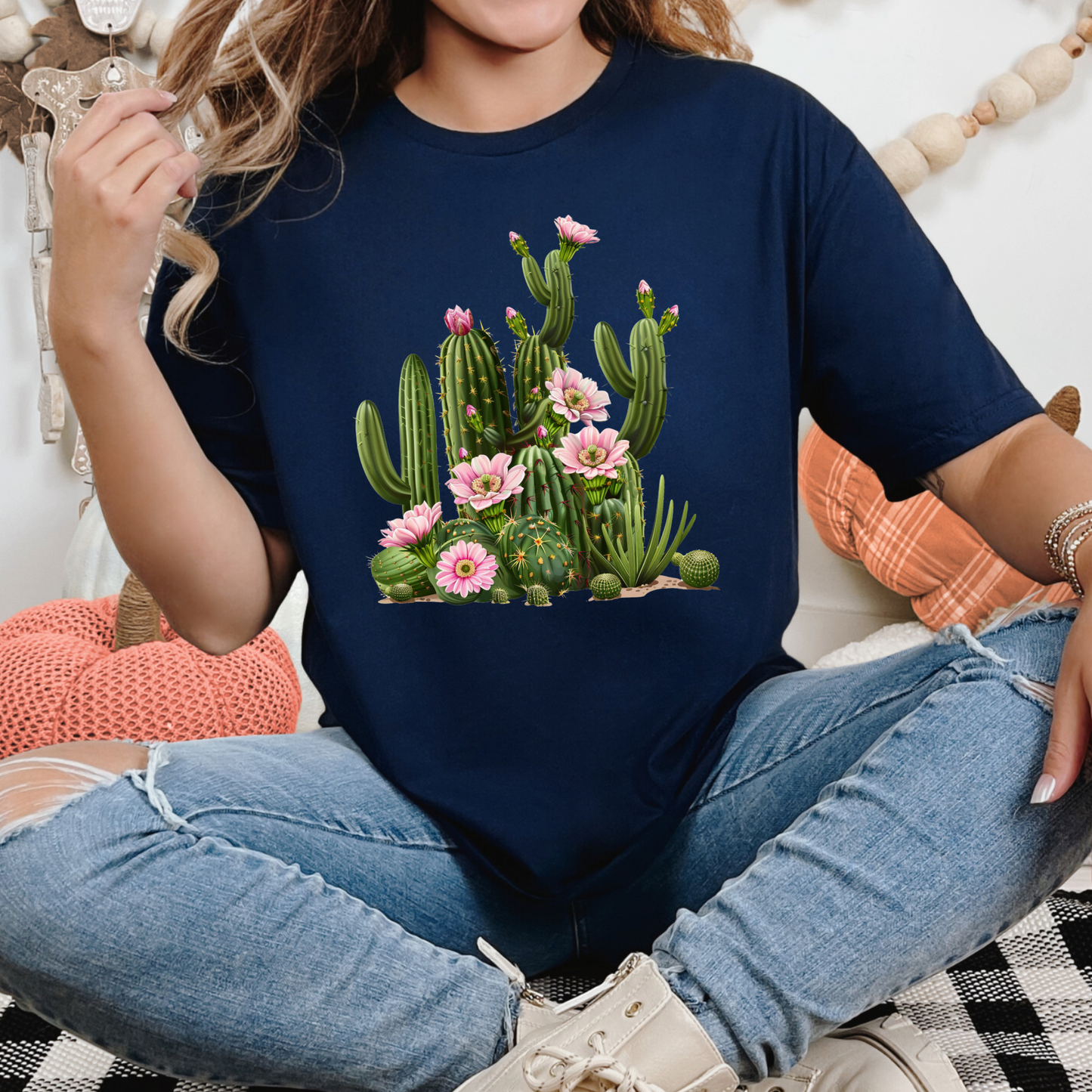 Wholesale Desert Muse #8 - Navy Gildan Tee