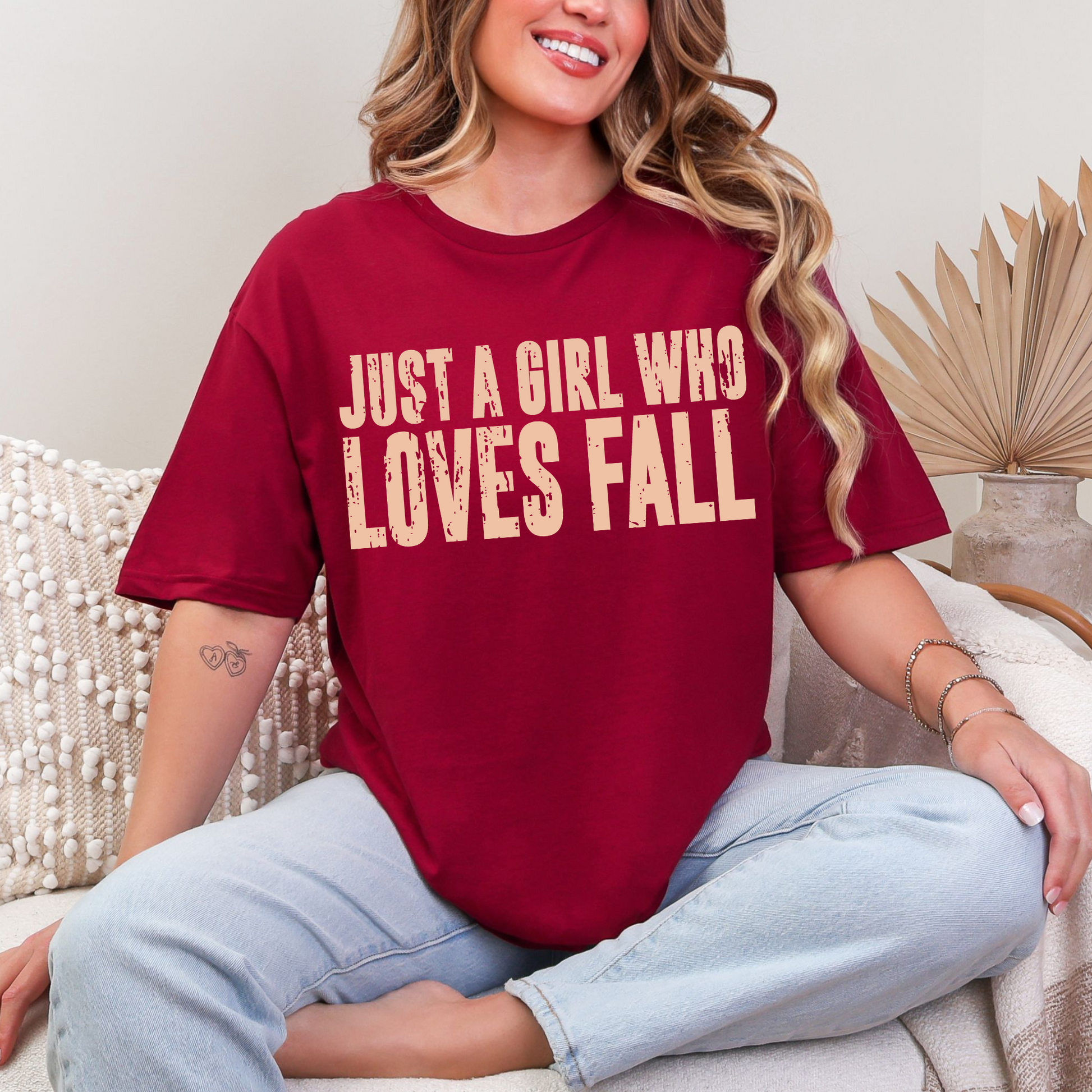 Wholesale Desert Muse #9 - Cardinal Red Gildan Tee
