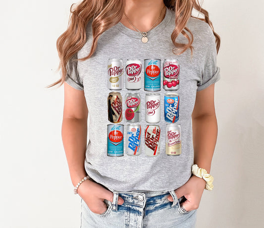 Wholesale Diet Dr Graphic Tee - Grey