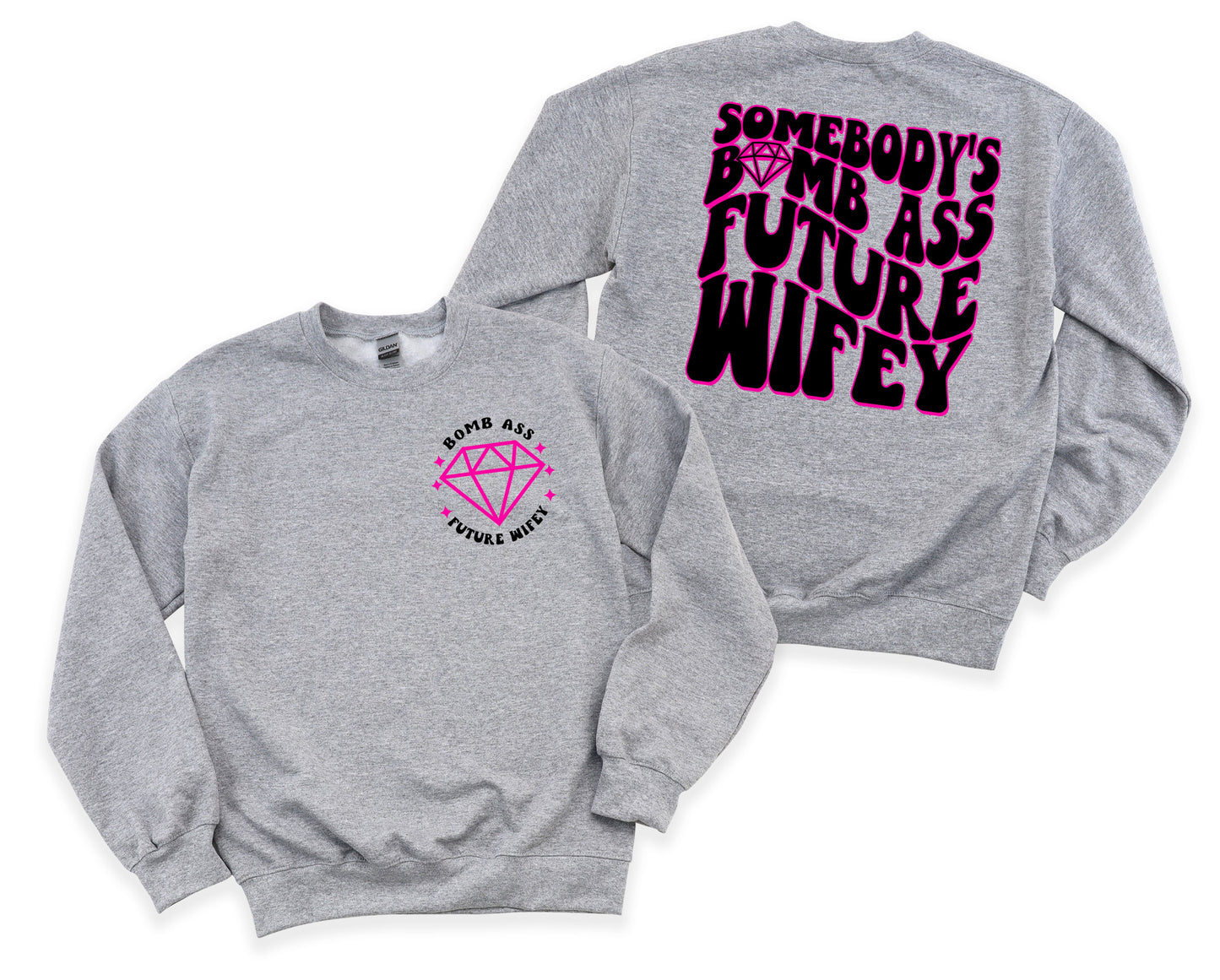Wholesale Future Wifey Graphic Tee - White Tee