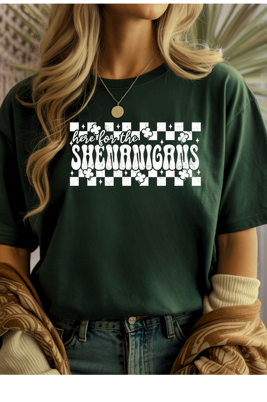 Wholesale Sahara Spring - Shenanigans #7 - Forest Green Gildan Tee