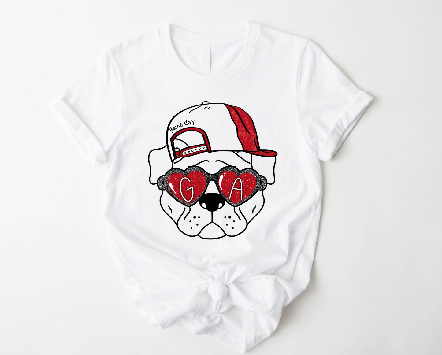 Wholesale GA Game Day Graphic Tee - Grey