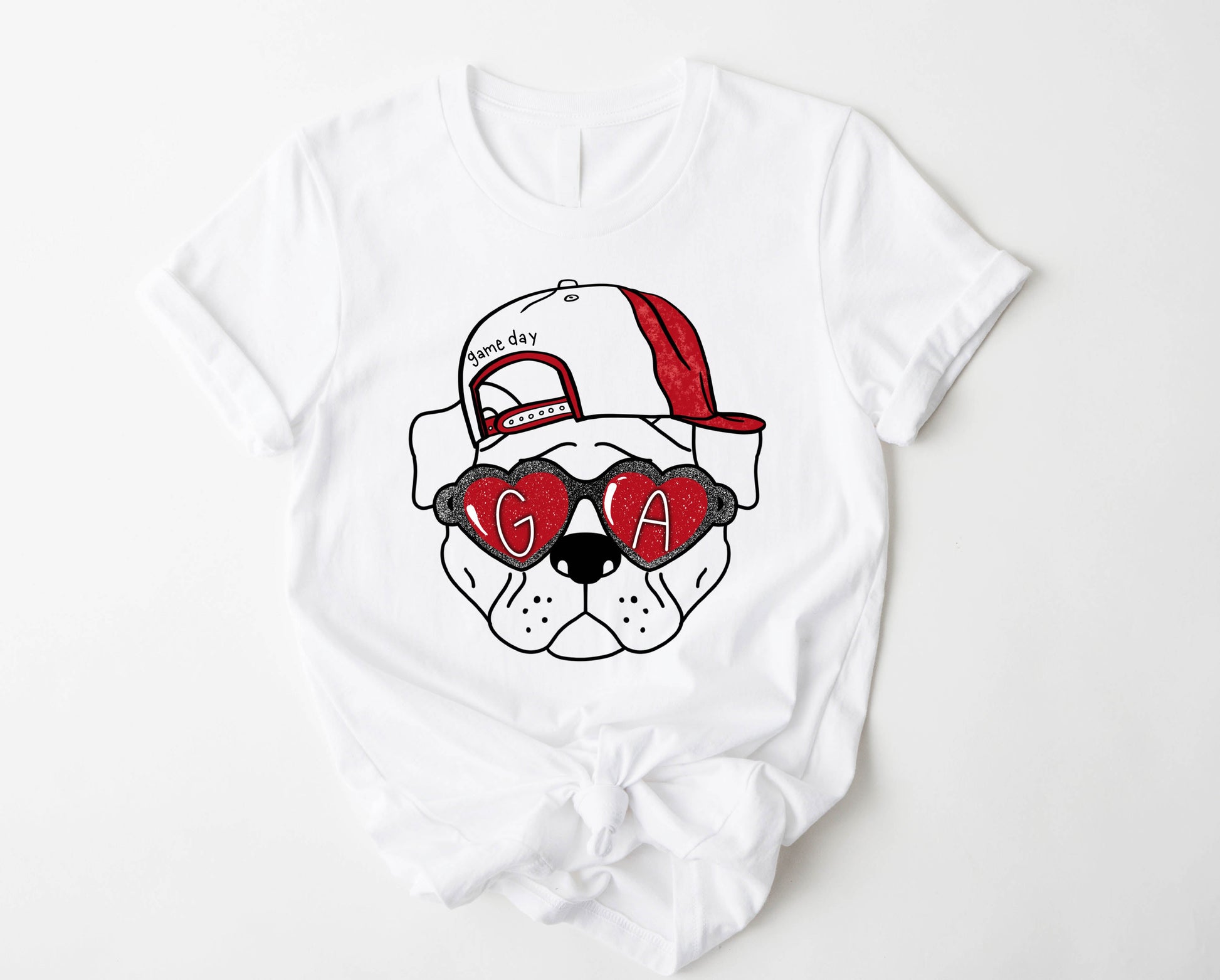 Wholesale GA Game Day Graphic Tee - Grey