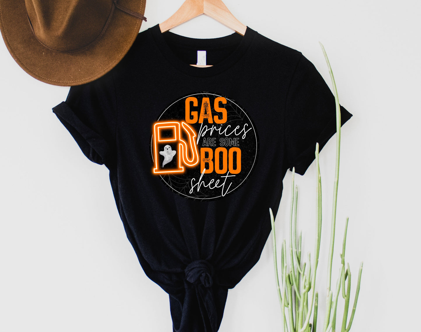 Wholesale Gas Prices are Boo Sheet Graphic Tee - Heather Grey