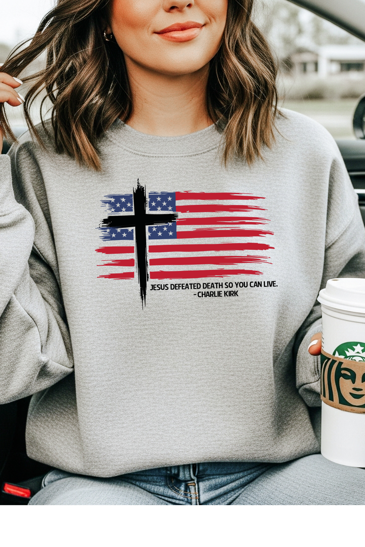 Wholesale Golden Hour - Live Loud #7 - Sports Grey Gildan Sweatshirt