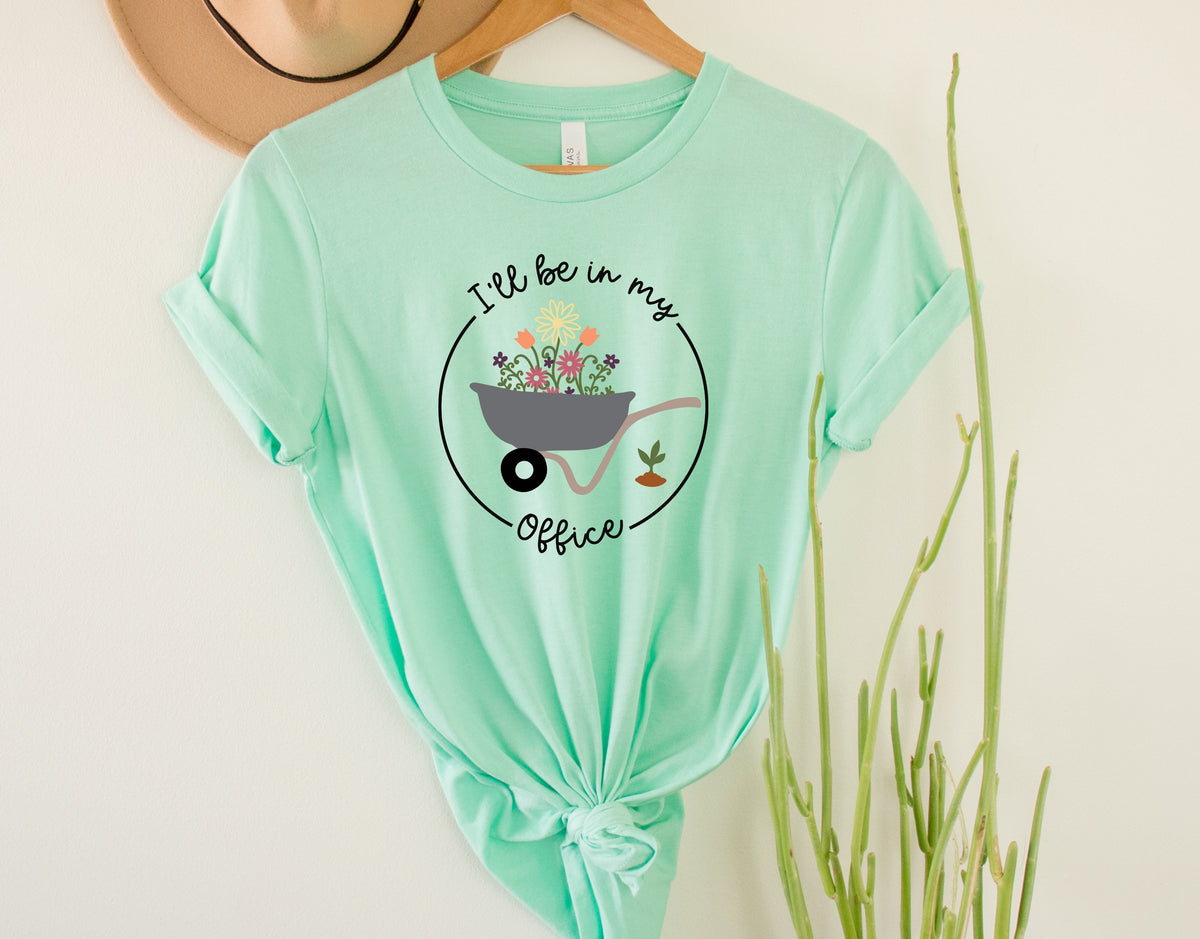 Wholesale I'll Be in My Office Graphic Tee - Mint