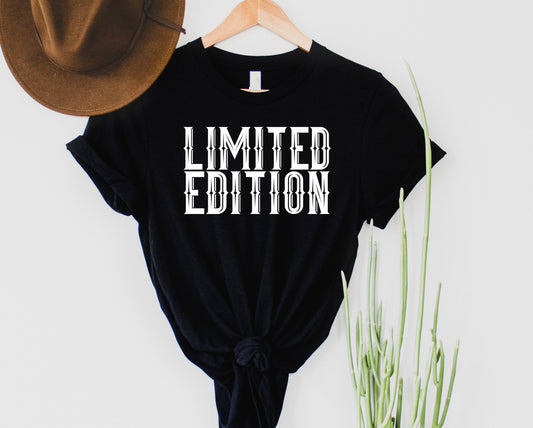 Wholesale Limited Edition Graphic Tee - Black