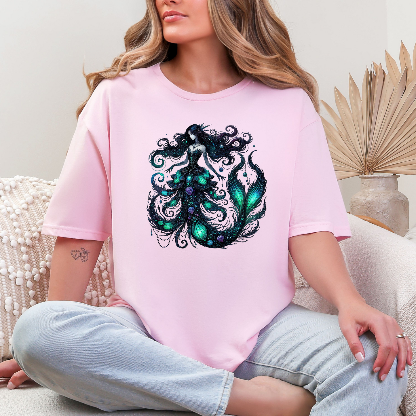 Wholesale Lagoon Whisper 7 Graphic Tee - Light Pink Tee