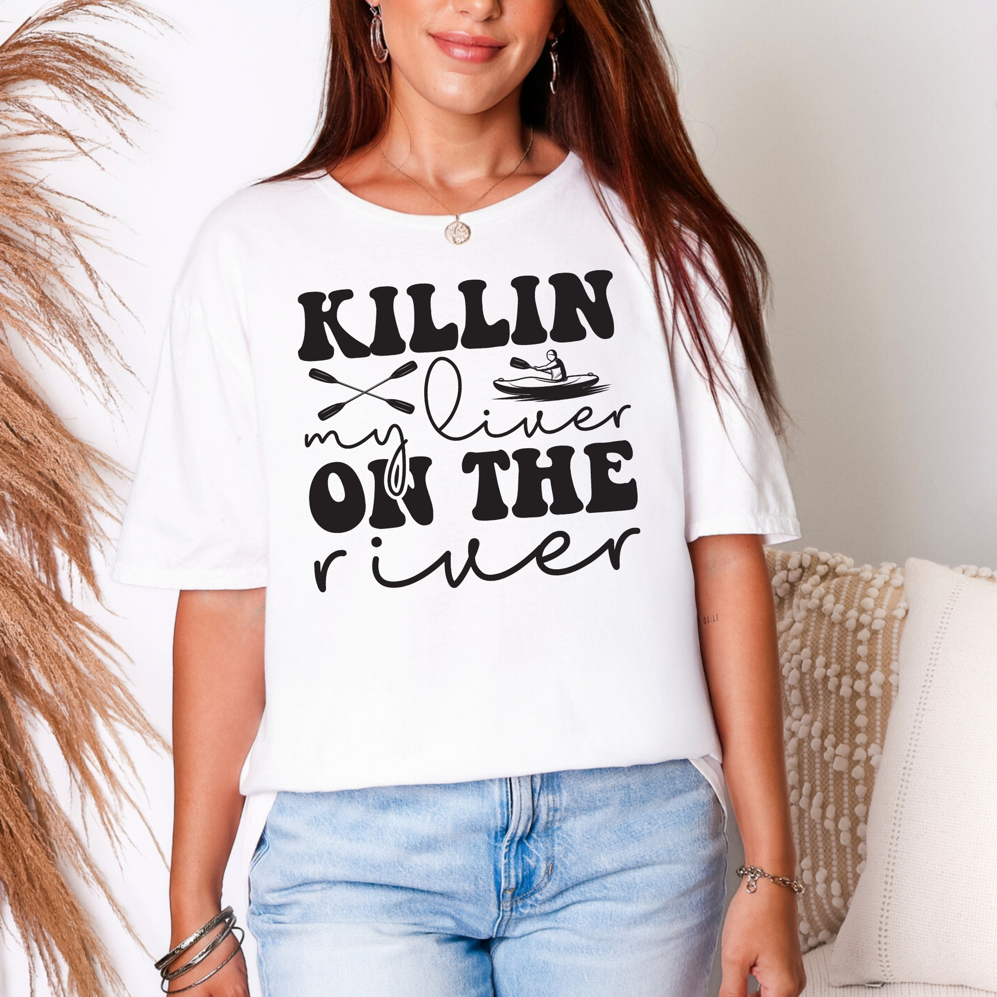 Wholesale Lagoon Whisper 9 Graphic Tee - White Tee