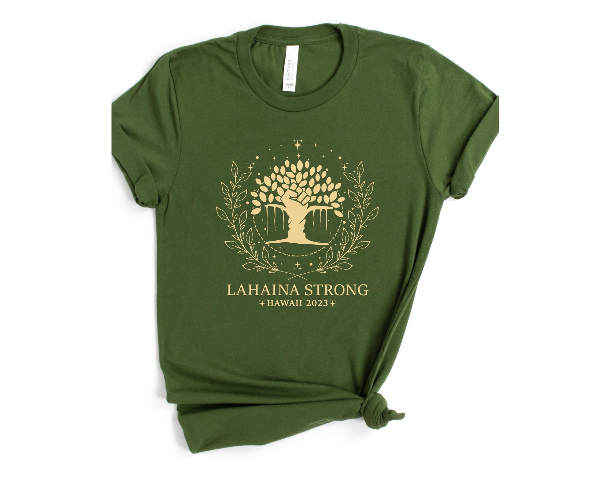 Wholesale Lahaina Strong Graphic Tee - Olive Sweatshirt