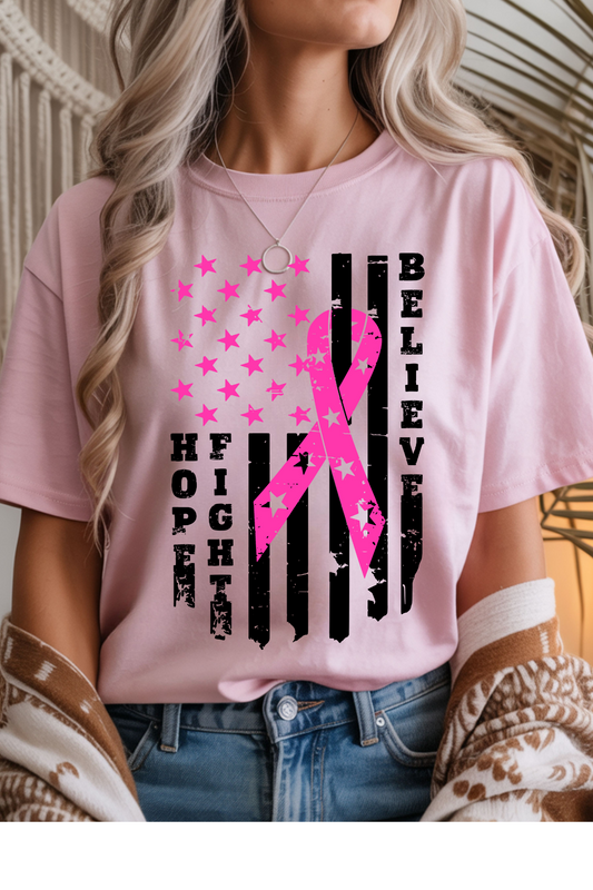 Wholesale Trick or Chic - Breast Cancer Awareness #2 - Light Pink Gildan Tee