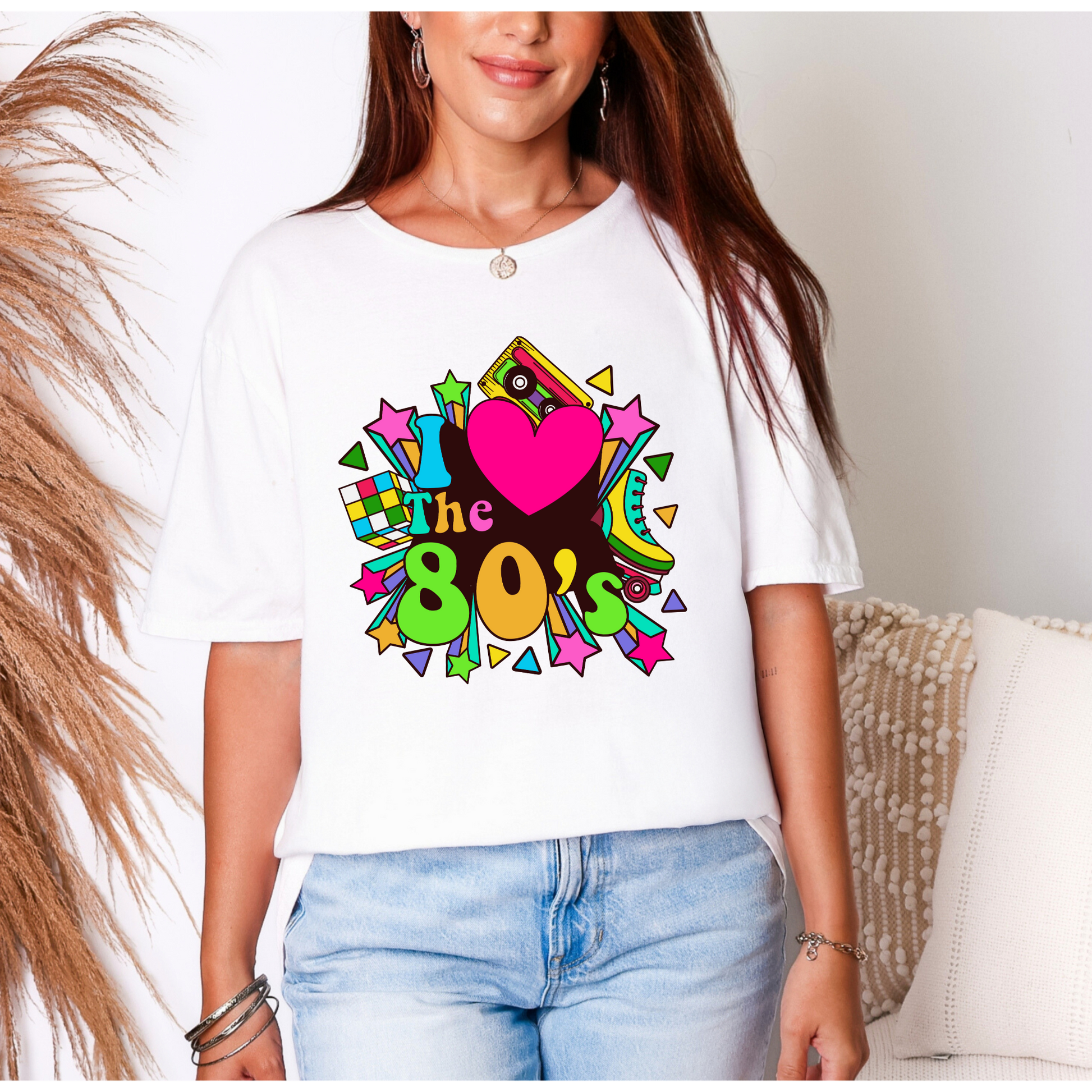 Wholesale Neon Summer Nights 1 Graphic Tee - Sports Grey Tee