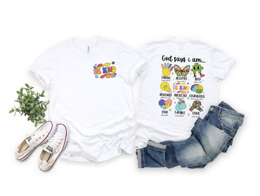 Wholesale Neuro God Says Graphic Tee - White Tee