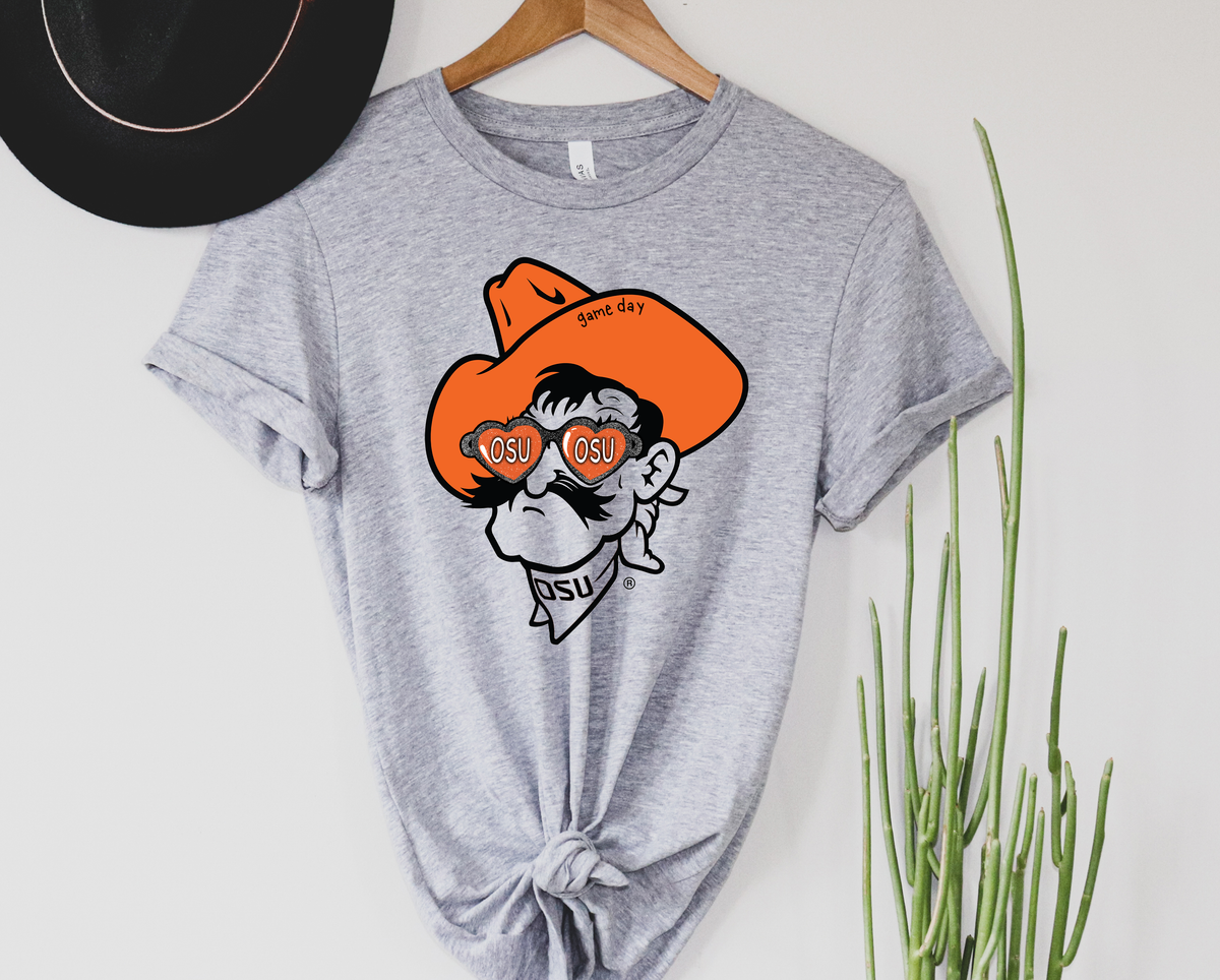 Wholesale OSU Pete Game Day Graphic Tee - Grey