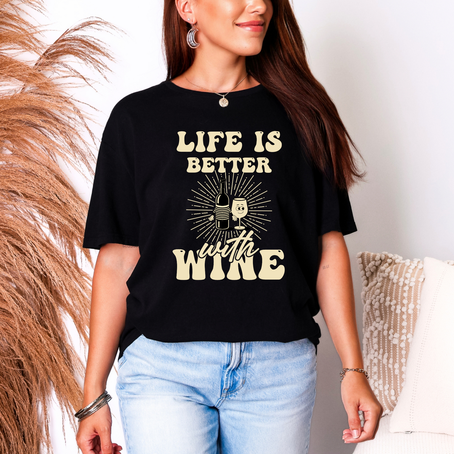 Wholesale Rose After Dark 7 Graphic Tee - Cardinal Red Tee