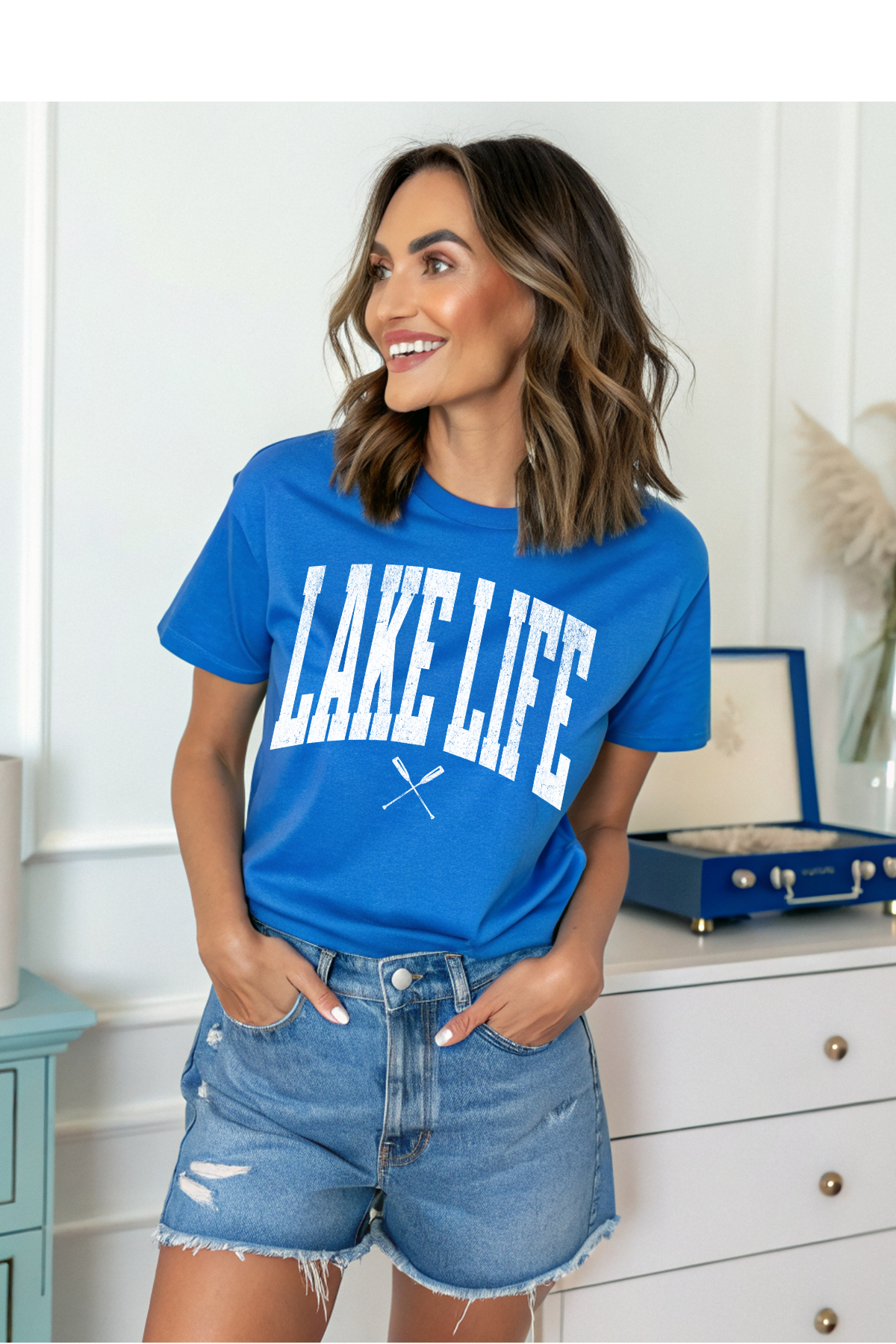 Wholesale Rose Garden - Lake Life #2 - Royal Gildan Tee