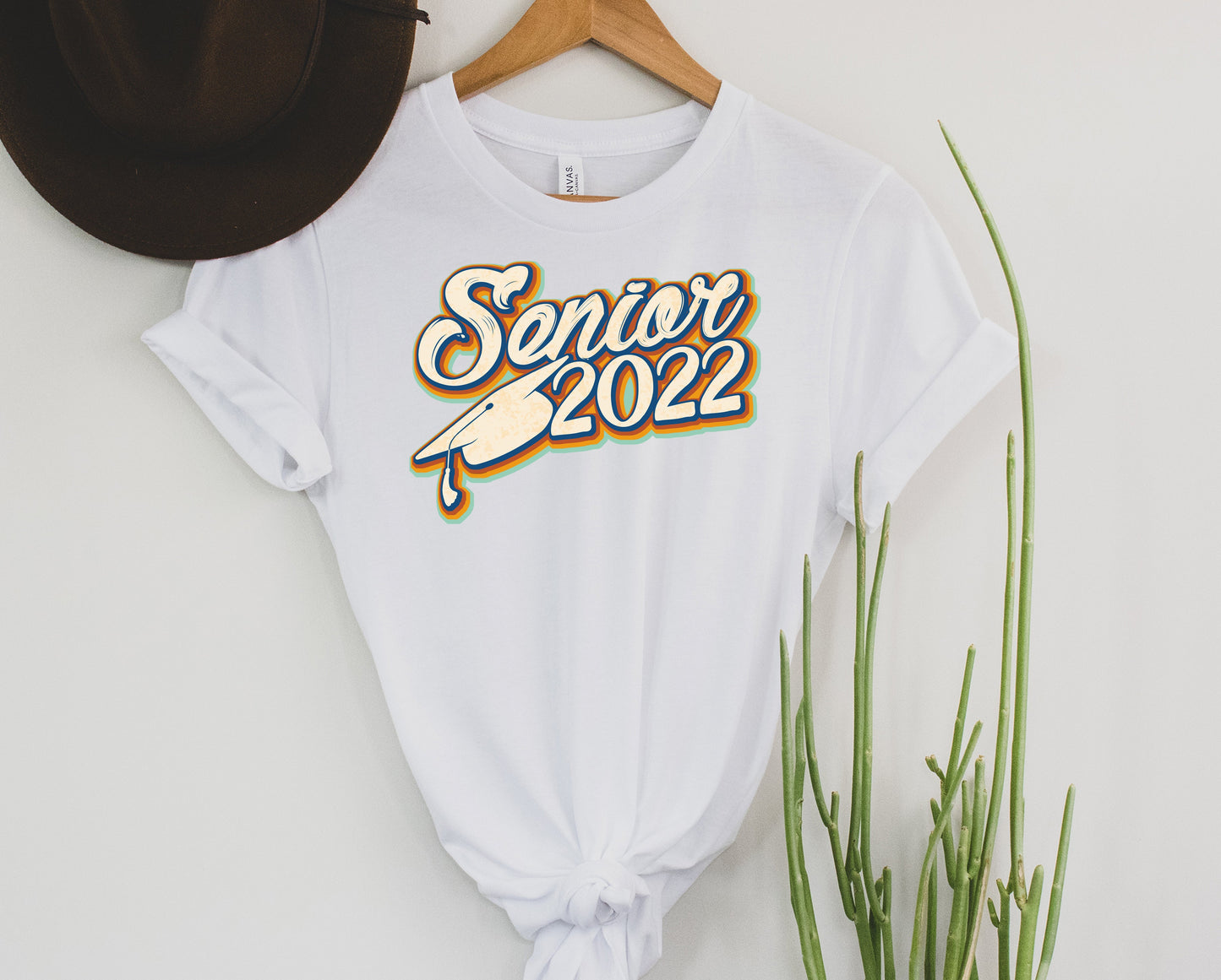 Wholesale Senior 2022 Graphic Tee - White